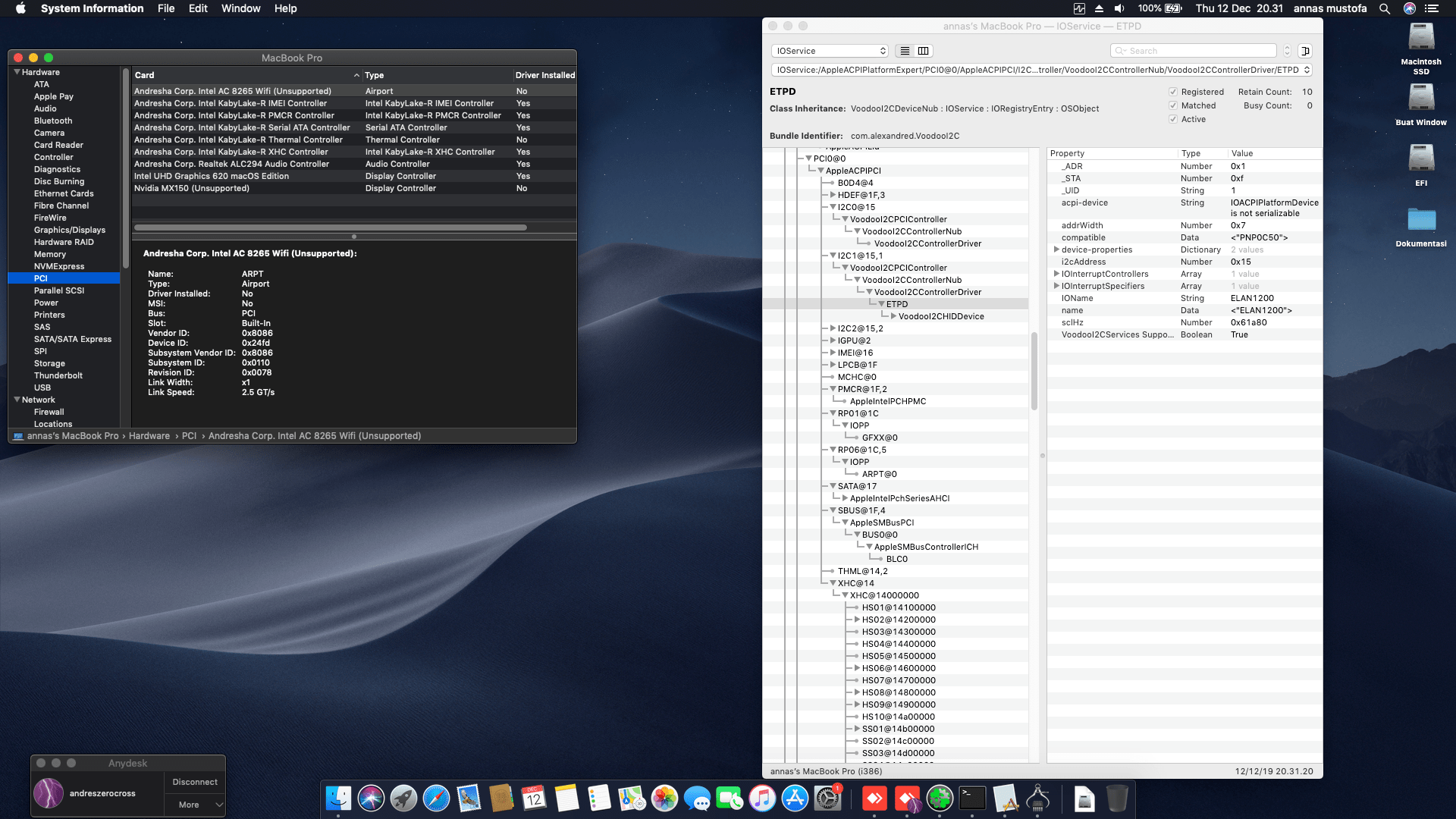 Asus ZenBook UX430UN GV001T KabyLake R [Intel UHD 620 + I2C] 9